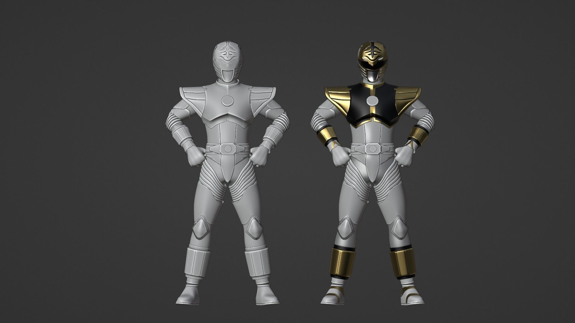 White Ranger - Mighty Morphin Power Rangers The Movie 3D model_19