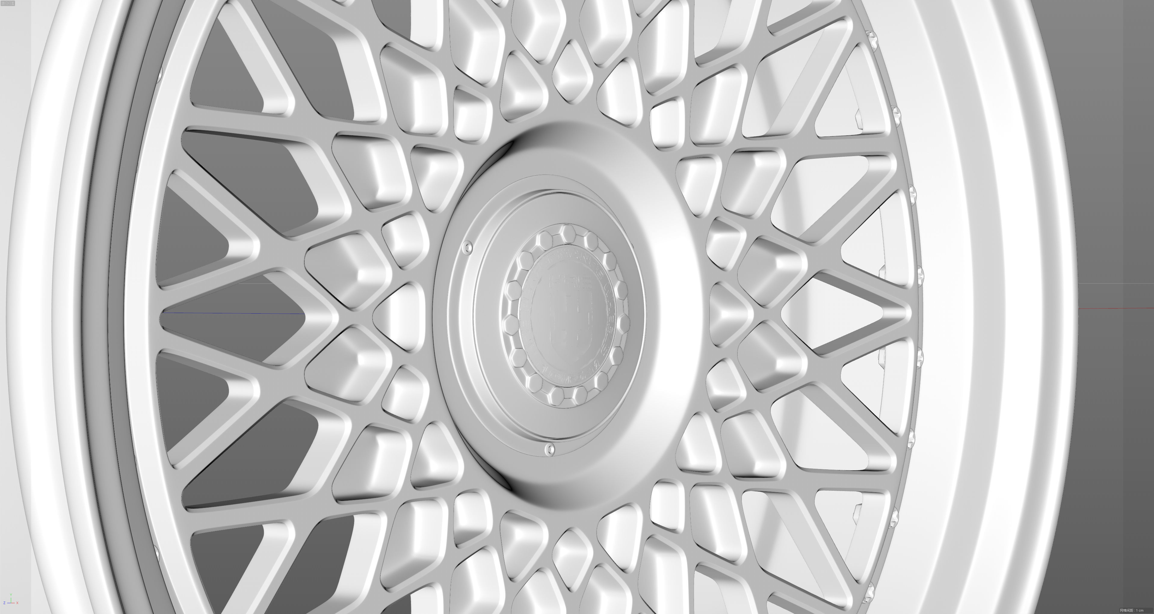 HRE VintageSeries 501 FMR Low-poly 3D model_21