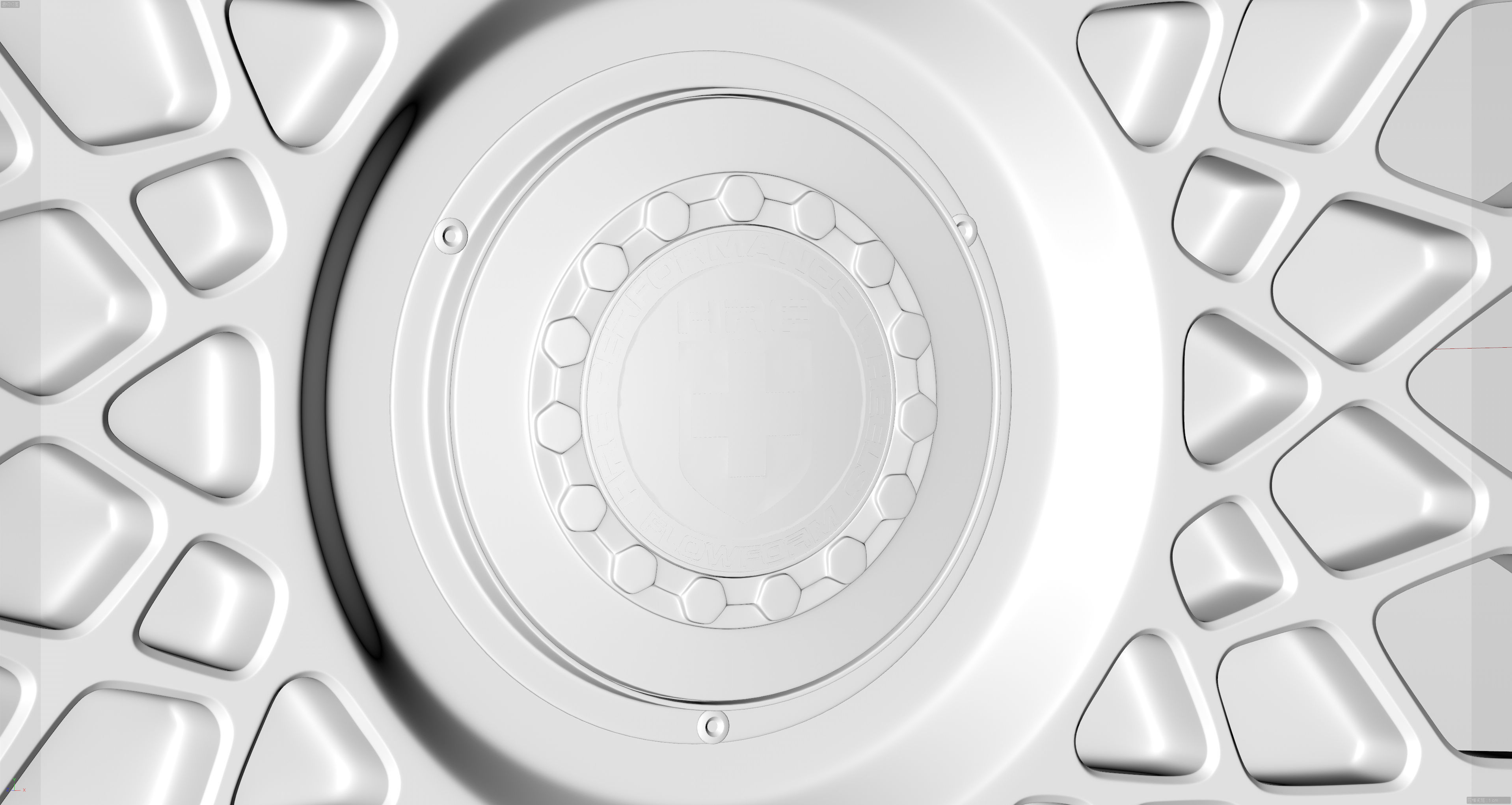 HRE VintageSeries 501 FMR Low-poly 3D model_20