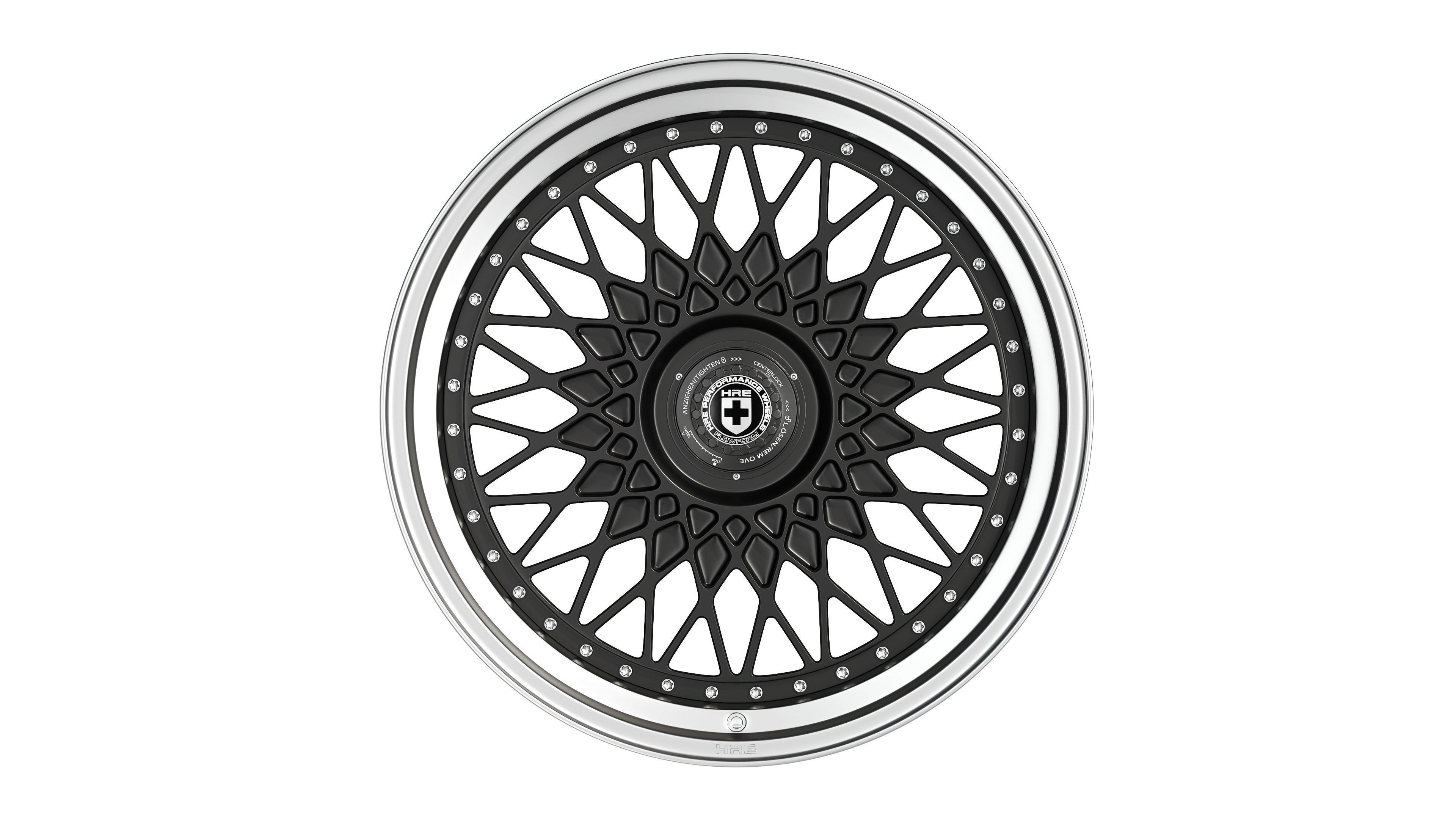 HRE VintageSeries 501 FMR Low-poly 3D model_2