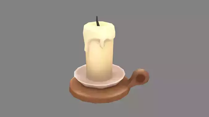 Cartoon candle holder