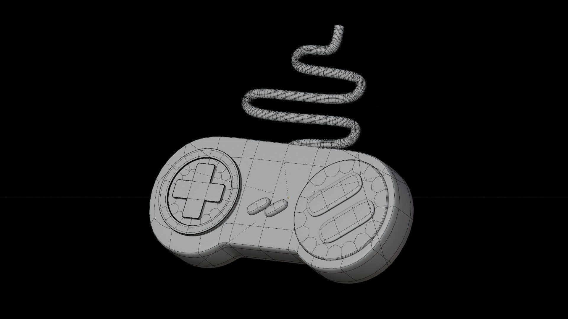 Joystick 3D Illustration 3D model_1