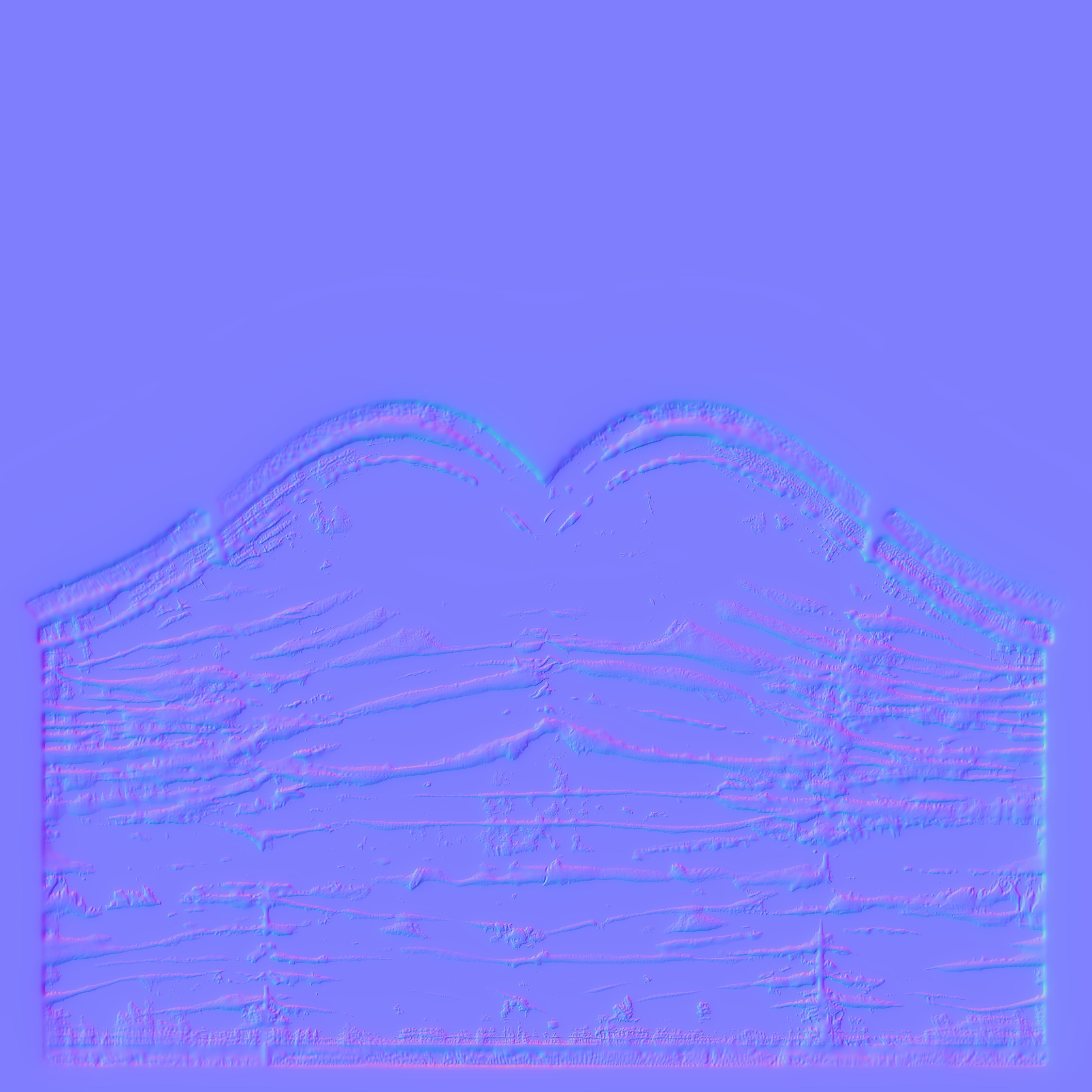 Postapocalyptic TOP PBR 4K  Low-poly 3D model_4