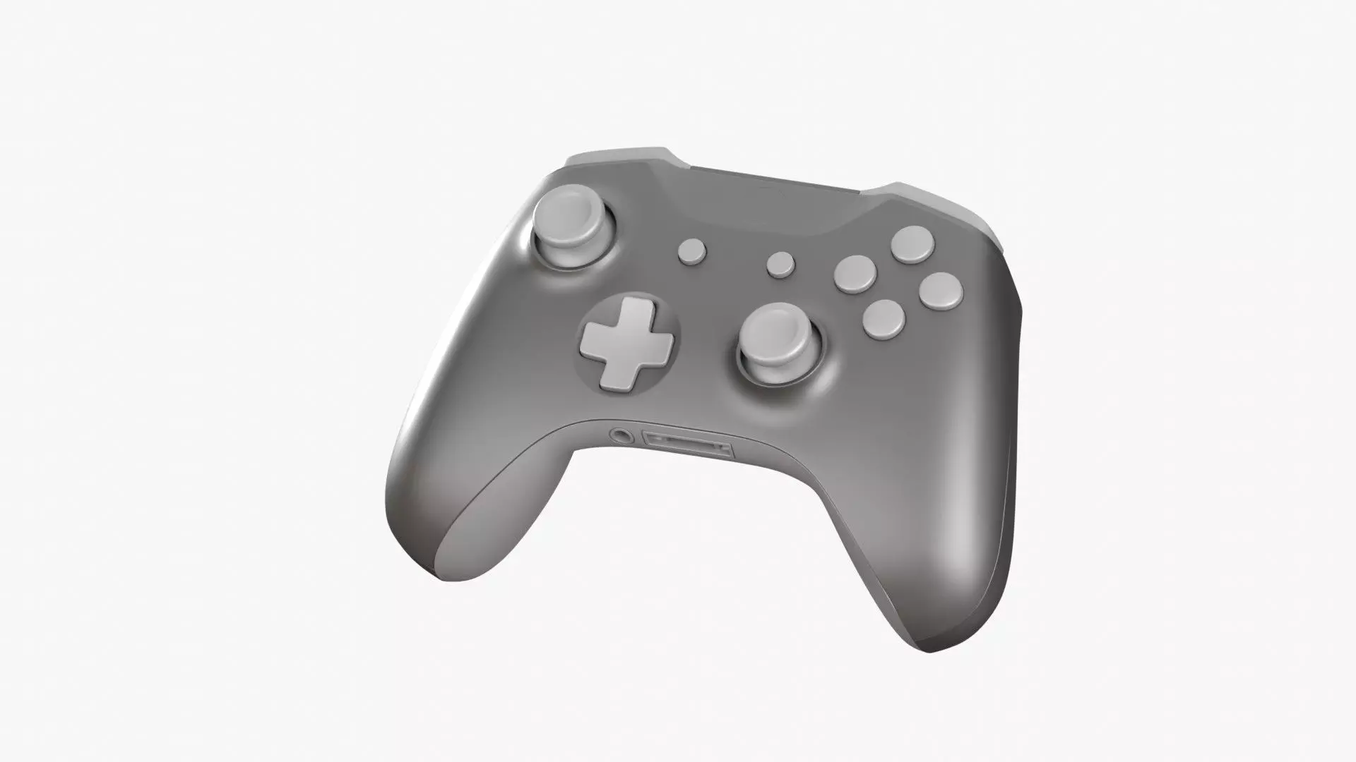 Joystick 3D Illustration 3D model_0