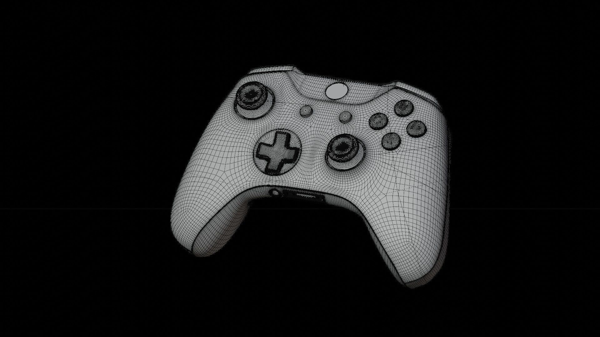 Joystick 3D Illustration 3D model_1