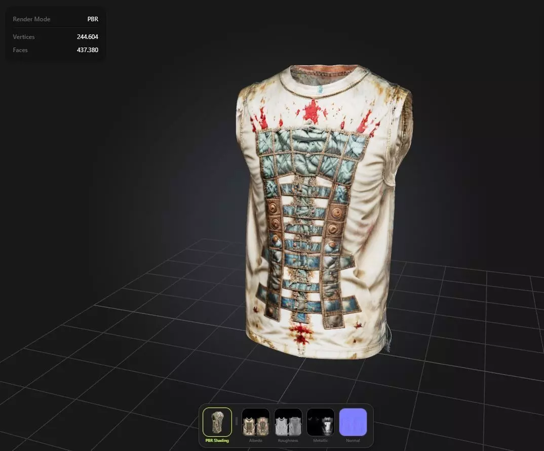 Postapocalyptic TOP PBR 4K VR Low-poly 3D model_0