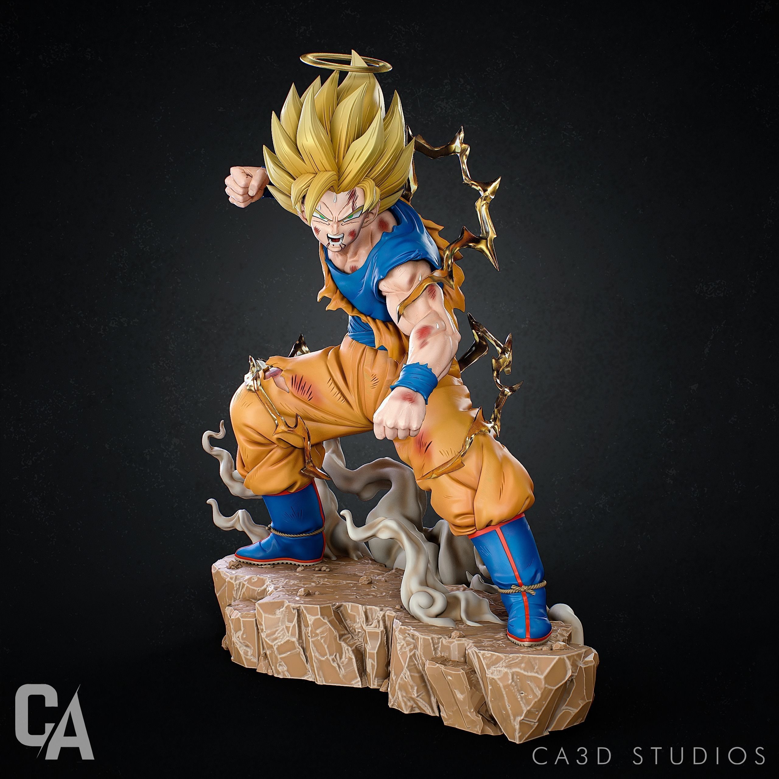 Goku 3D Print 3D print model_1