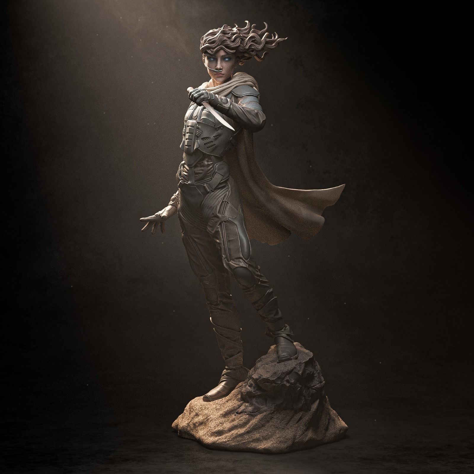 CHANI - DUNE 3D PRINT 3D print model_2