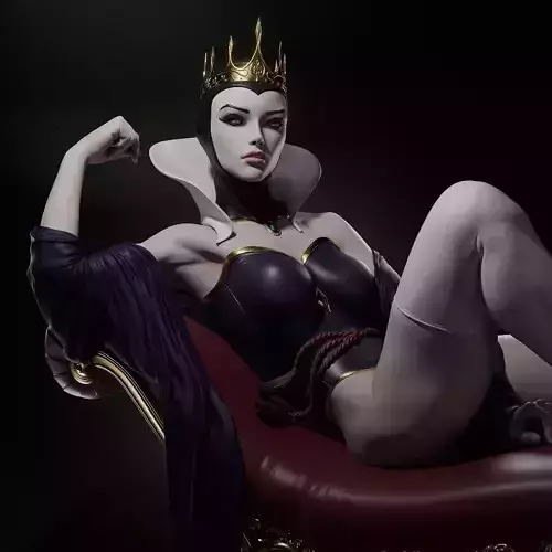 EVIL QUEEN 3D PRINT