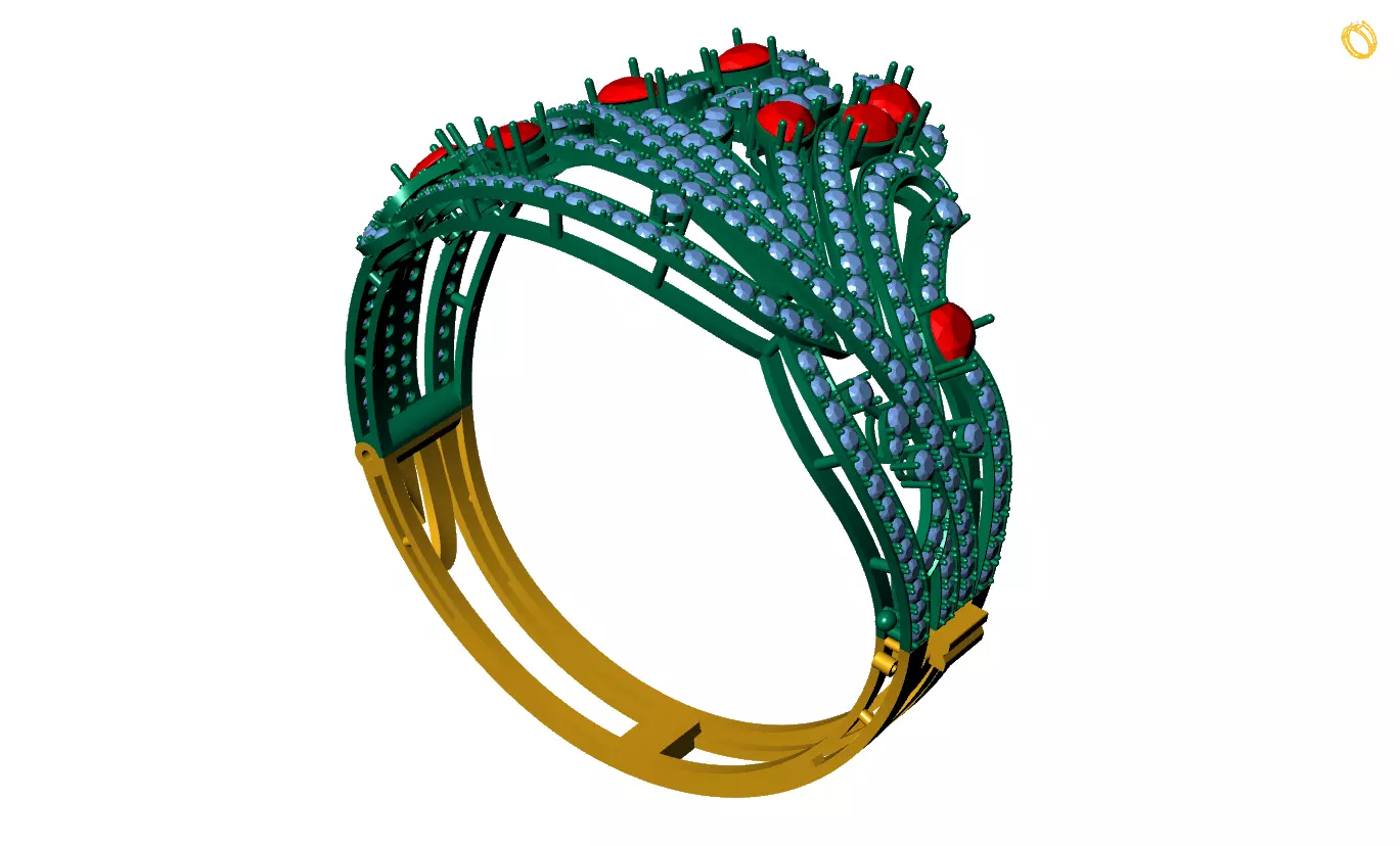Bangle 3D print model_0