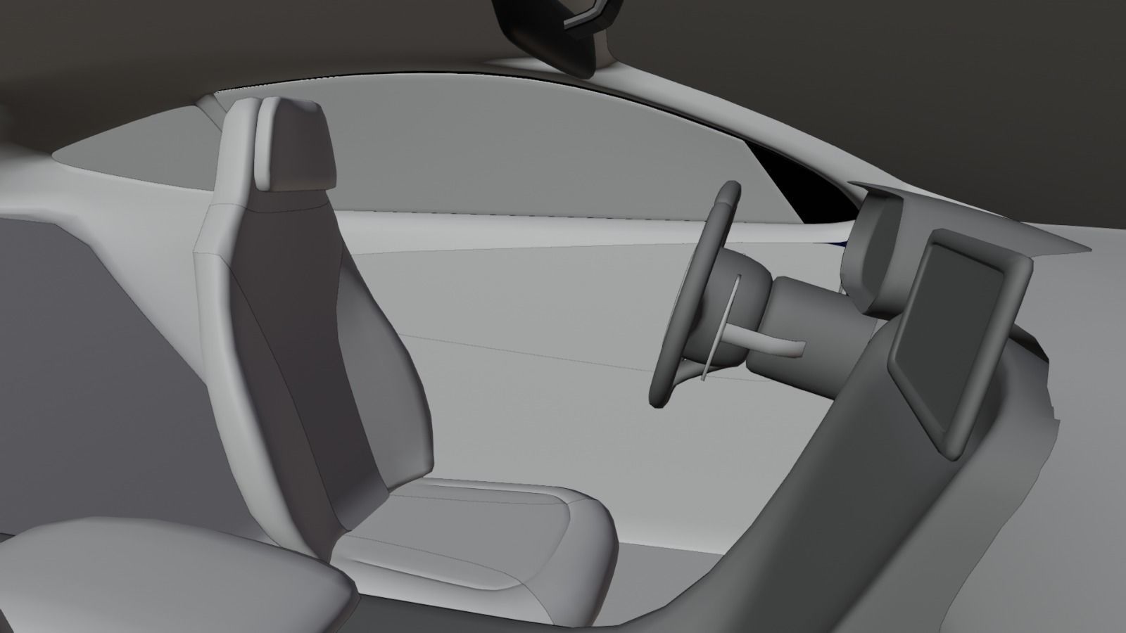 Aston Martin DB11 Low-poly 3D model_12