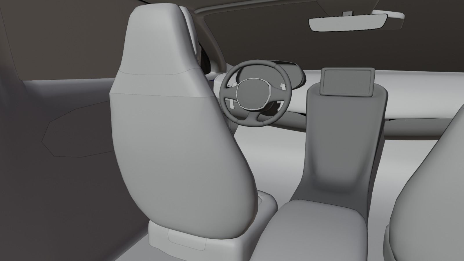 Aston Martin DB11 Low-poly 3D model_11