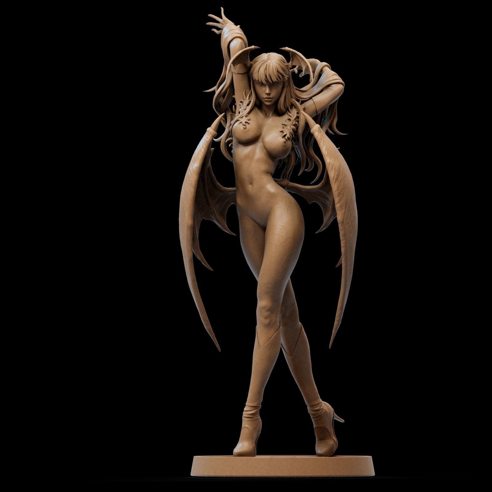 MORRIGAN AENSLAND NSFW 3D PRINT 3D print model_4