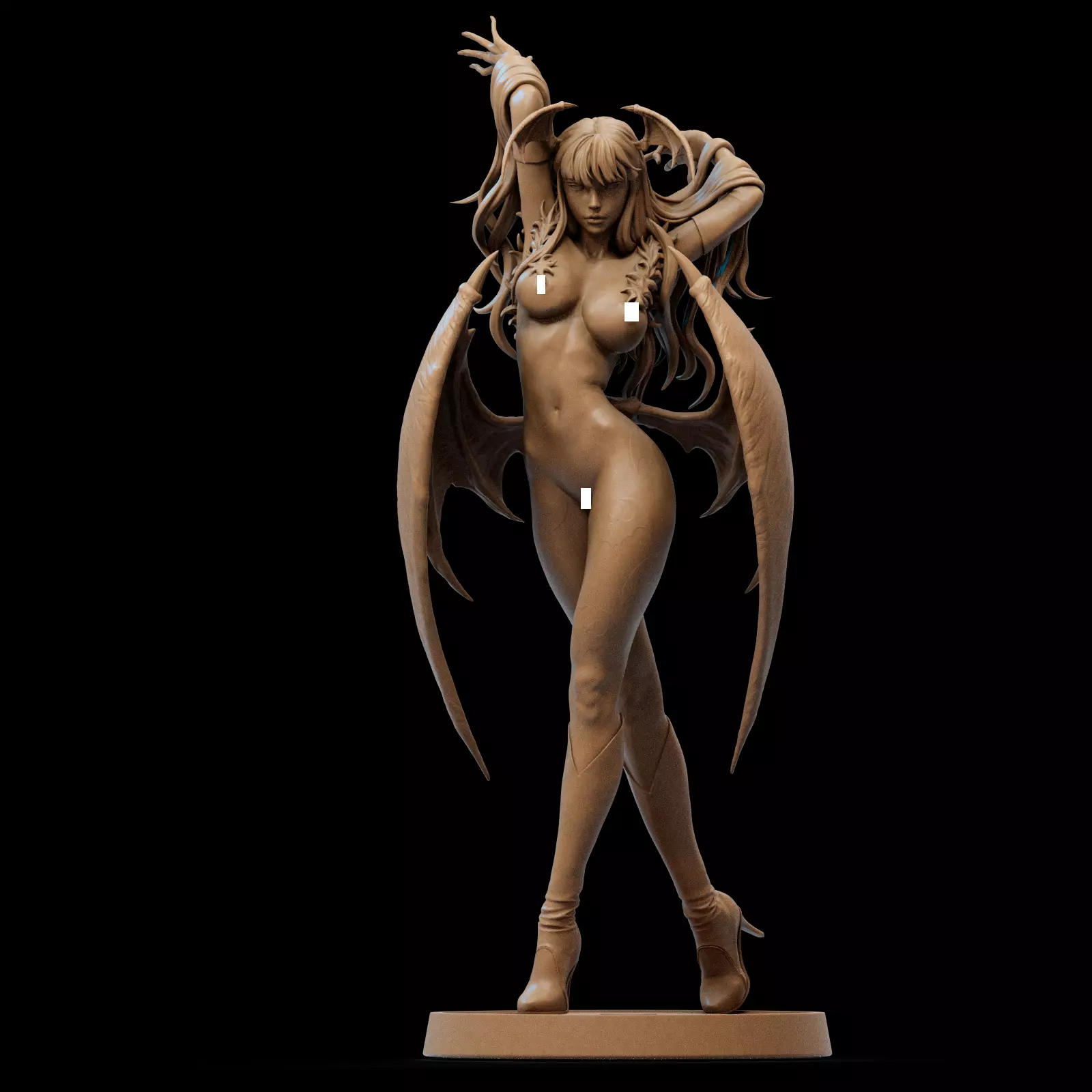 MORRIGAN AENSLAND NSFW 3D PRINT 3D print model_0