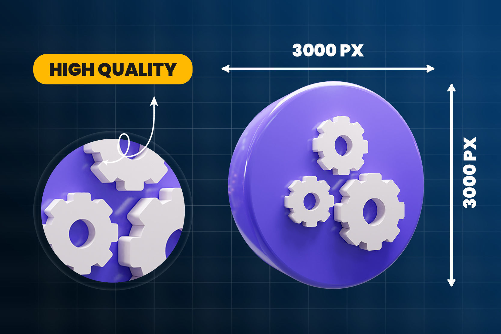 Web Apps Real stick 3d Illustration Icon Pack 3D model_5