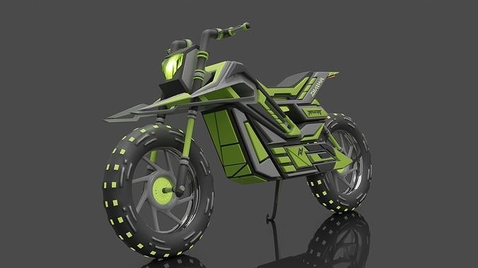 Modern Bike 3D model