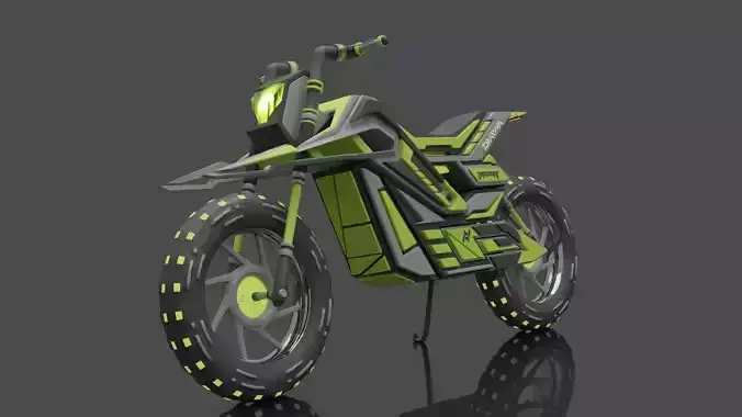 Modern Bike 3D model
