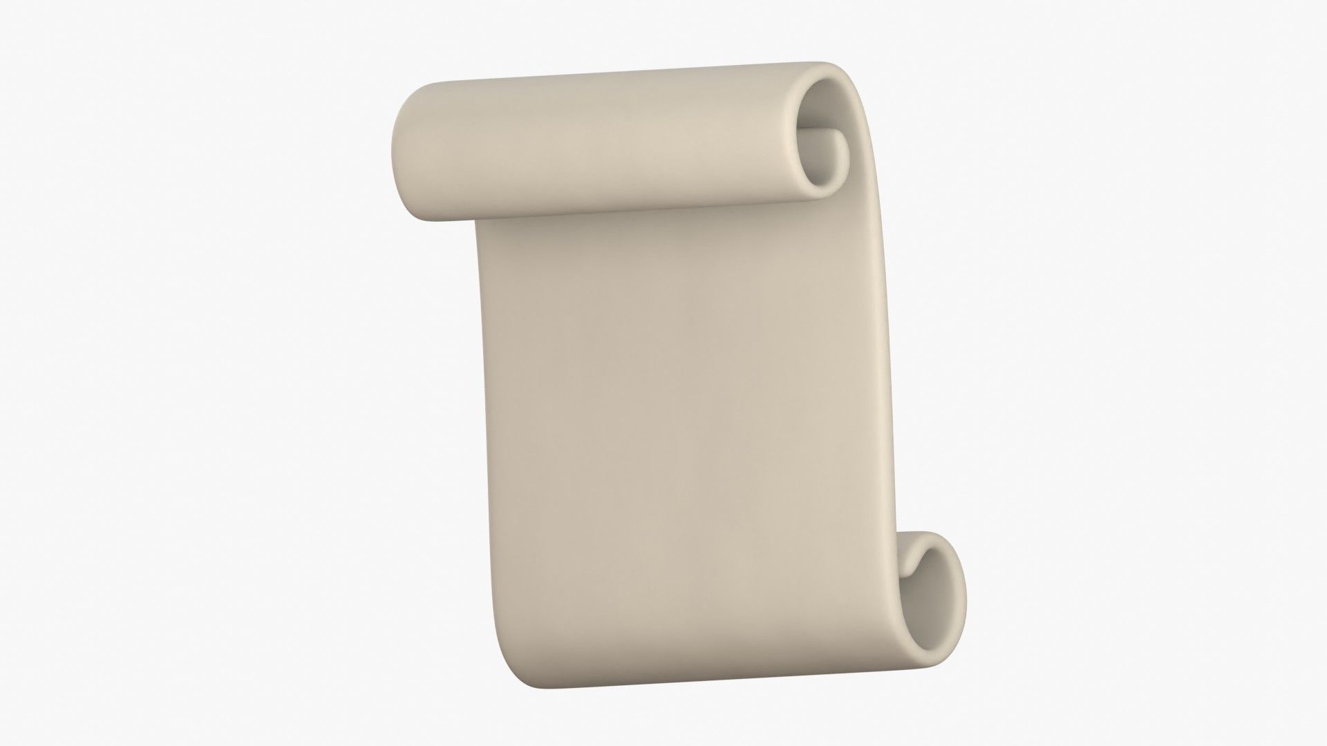 Map Treasure 3D Illustration 3D model_9