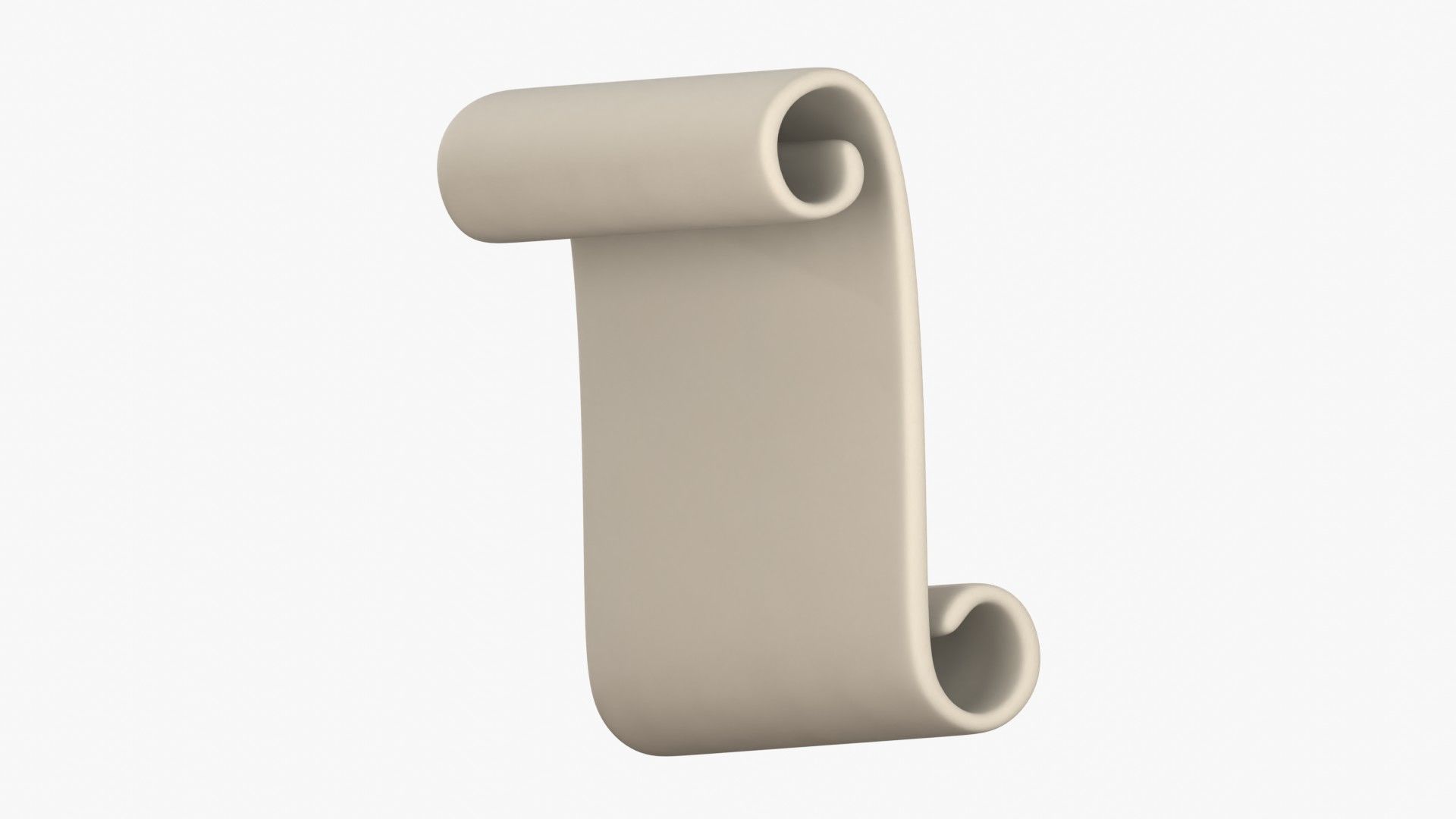 Map Treasure 3D Illustration 3D model_11