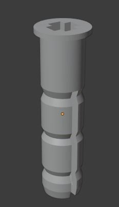 Drywall Screw Anchor Free 3D print model_1