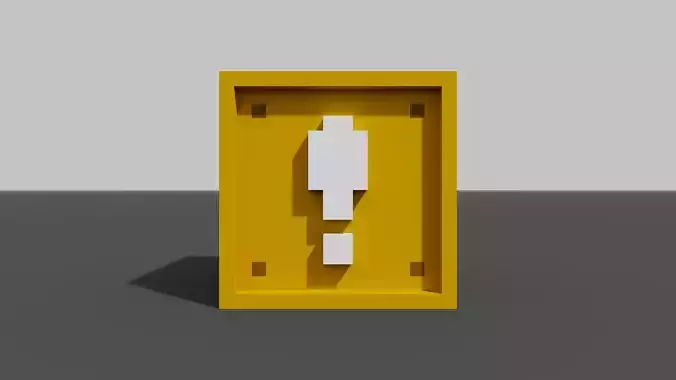 Mario exclamation block