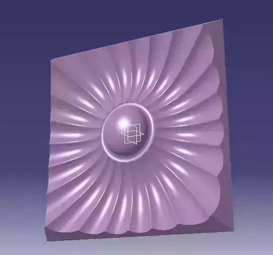 Victorian Rosette 3D print model