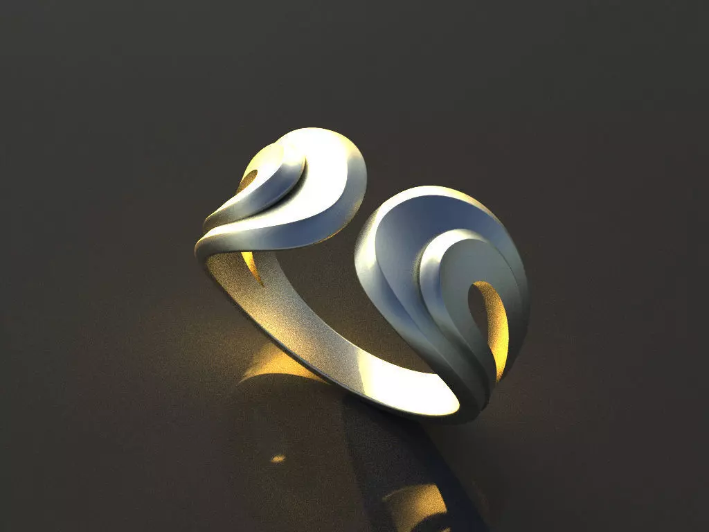 rings 3D print model_0