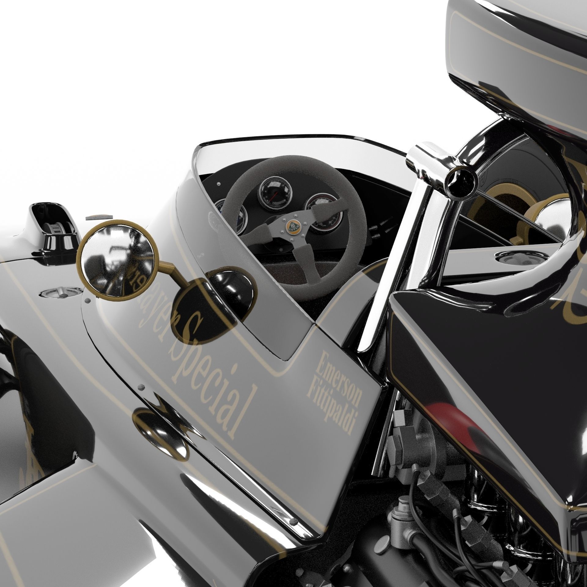 Lotus 72 Formula-1 3D model_5