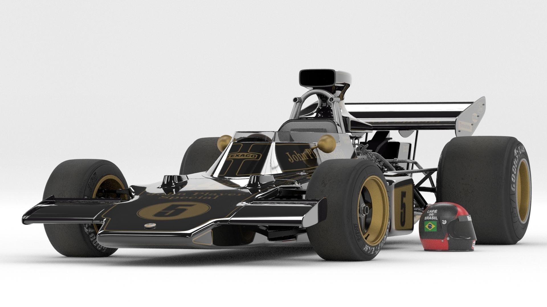 Lotus 72 Formula-1 3D model_8