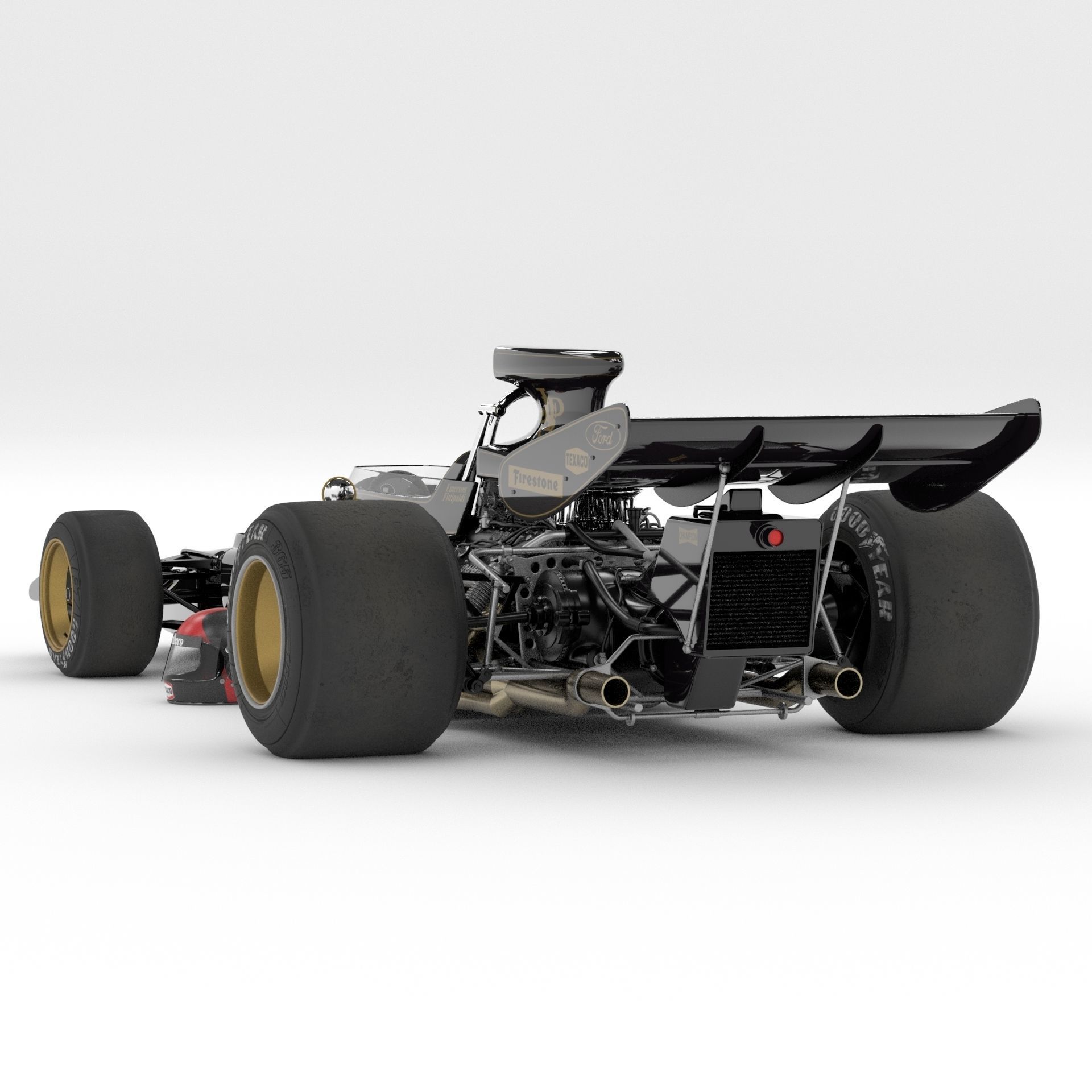 Lotus 72 Formula-1 3D model_1