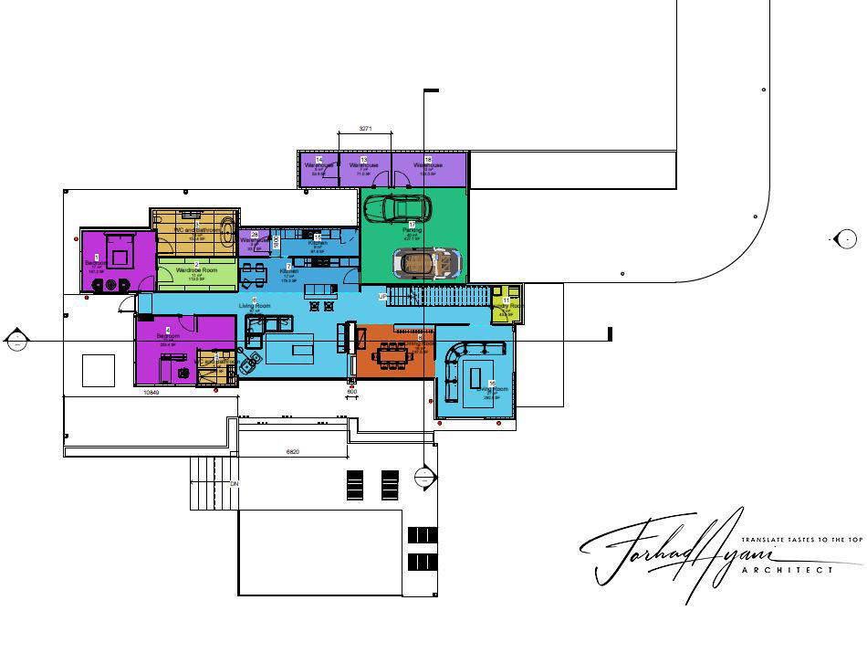 3D model and Animation of geometry modeled in Revit 3D model_24