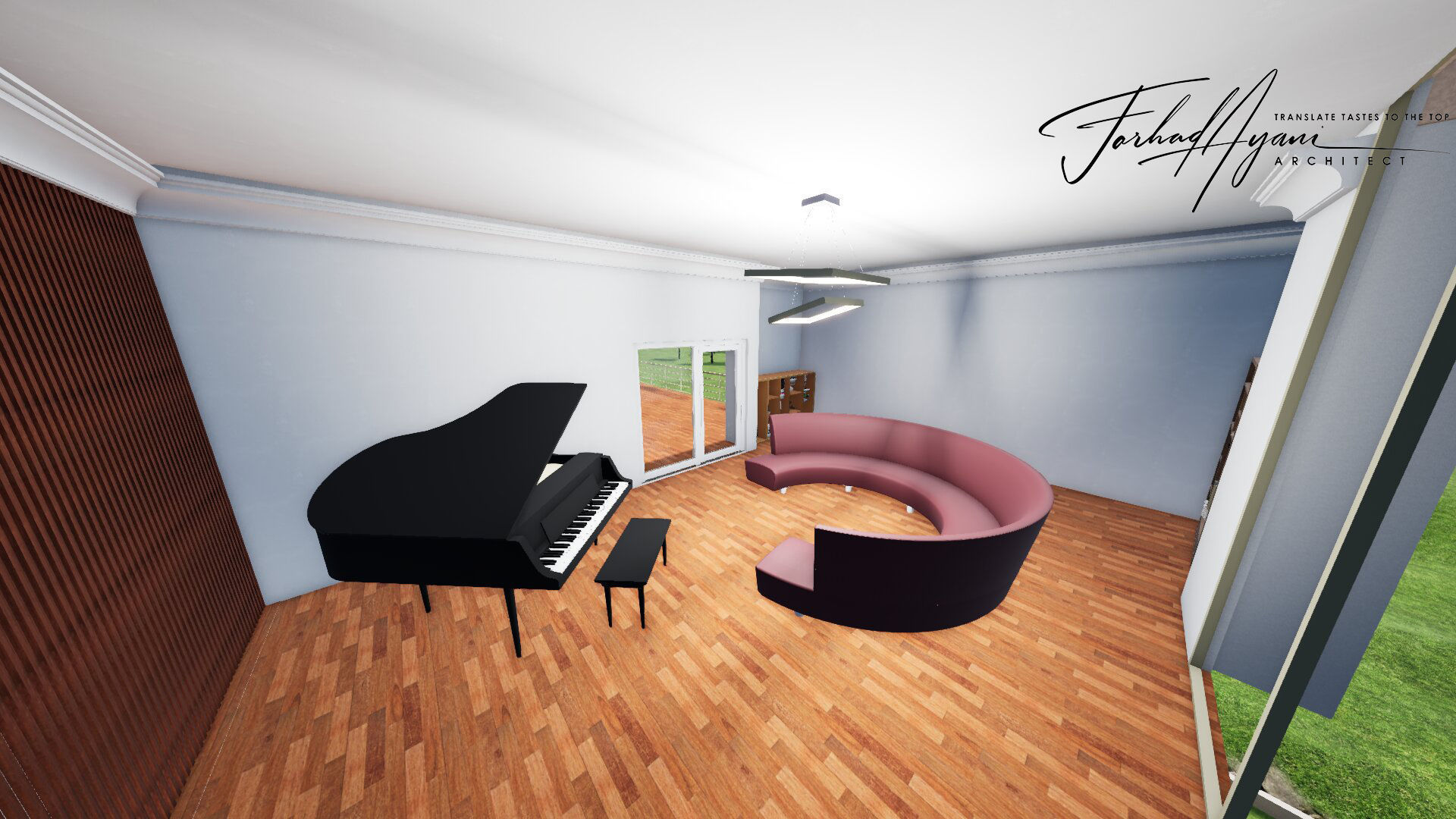 3D model and Animation of geometry modeled in Revit 3D model_20