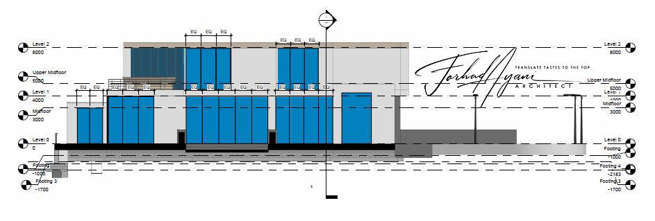 3D model and Animation of geometry modeled in Revit 3D model_21