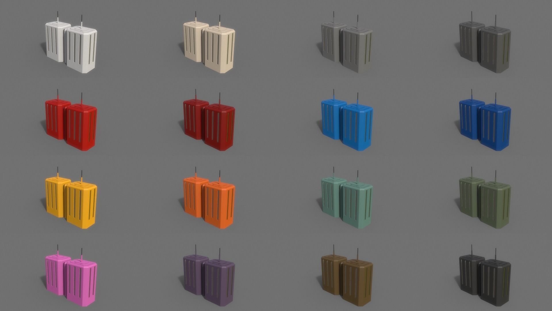 PBR Sci-Fi Building A 21-30 3D Model Collection_19