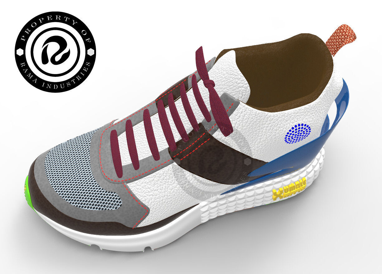 3d shoe basket full mesh and render in keyshot 3D model_4