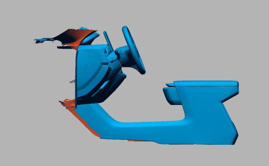 Volvo EX30 2024 Instrument Panel Vehicle 3d scan model 3D model  3D model_5