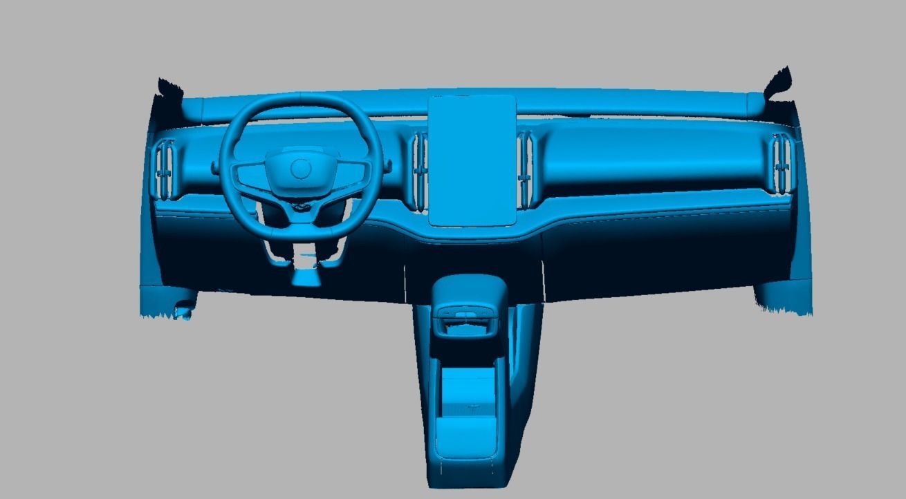 Volvo EX30 2024 Instrument Panel Vehicle 3d scan model 3D model  3D model_4