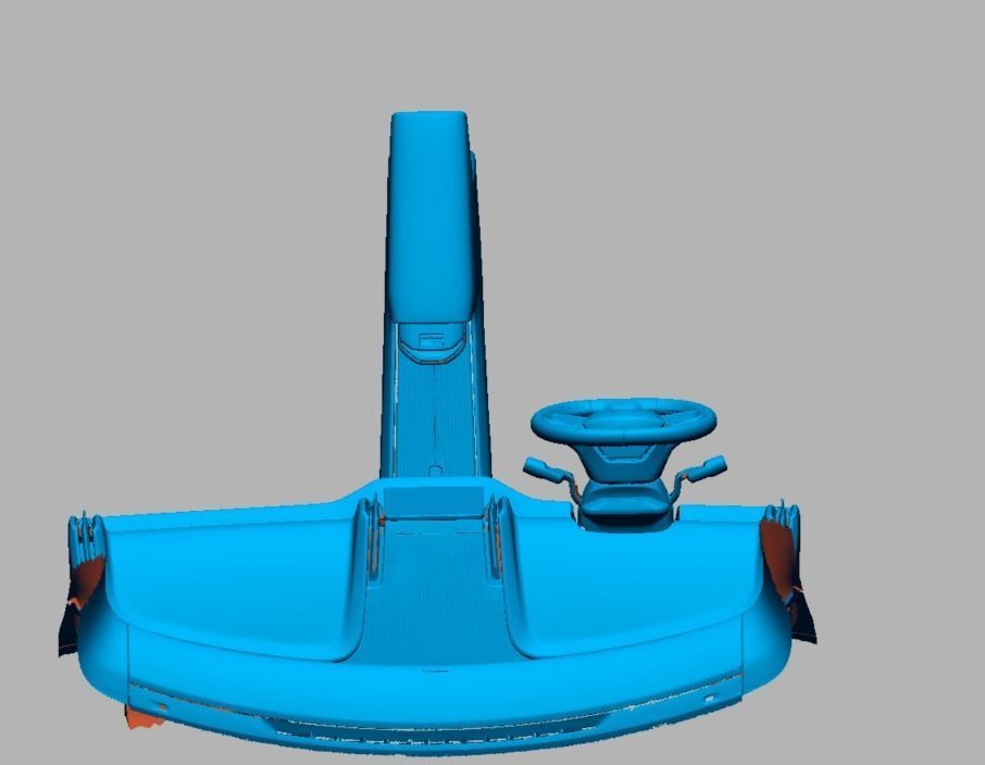 Volvo EX30 2024 Instrument Panel Vehicle 3d scan model 3D model  3D model_3