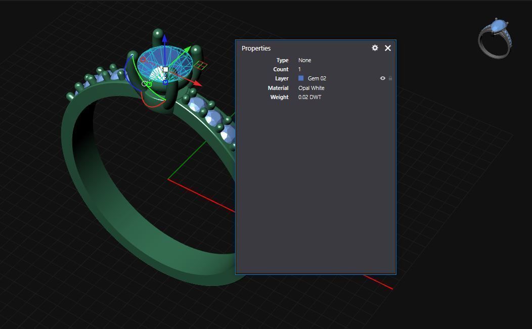 rings Free 3D print model_6