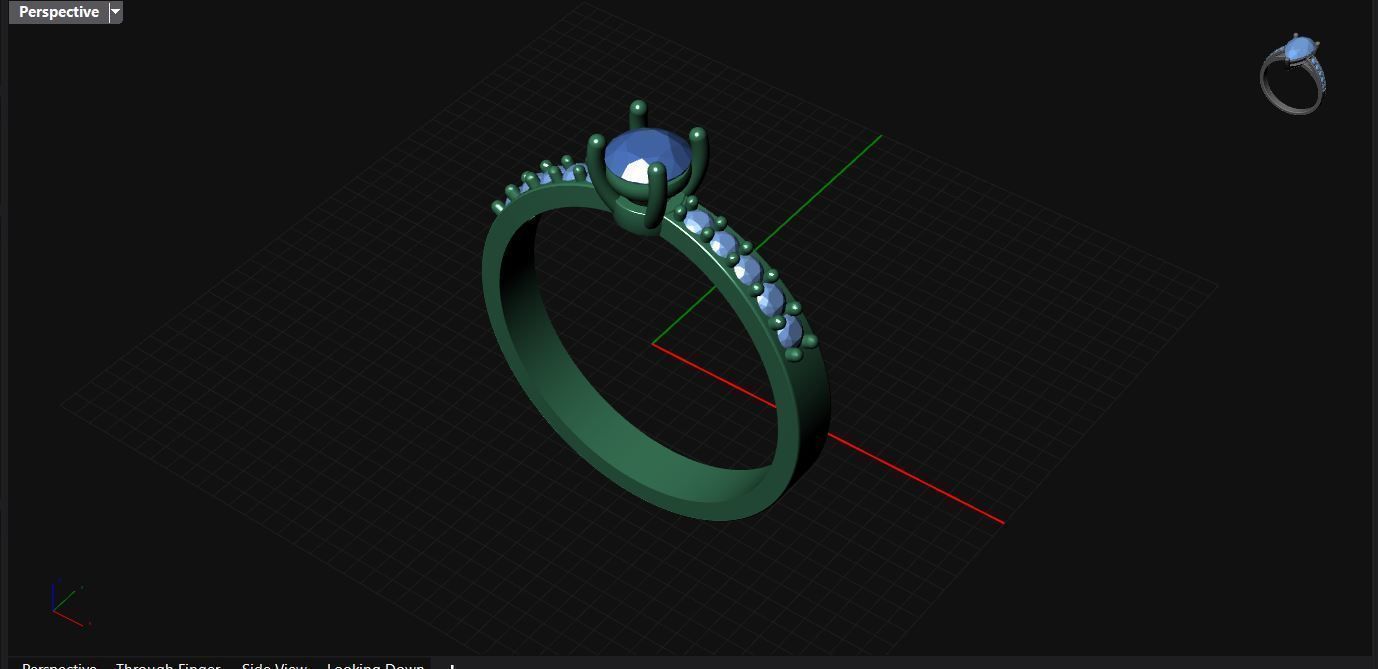 rings Free 3D print model_1
