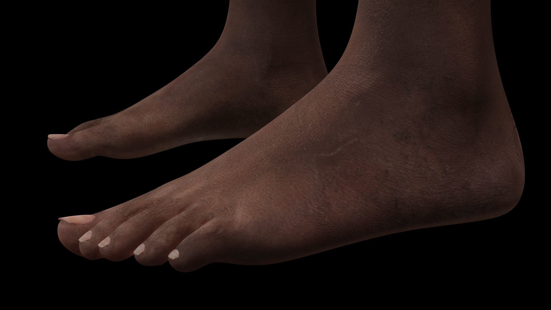 Terry Crews Realistic African American Man Low-poly 3D model_14