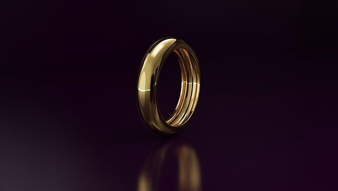 plain ring  Free 3D print model