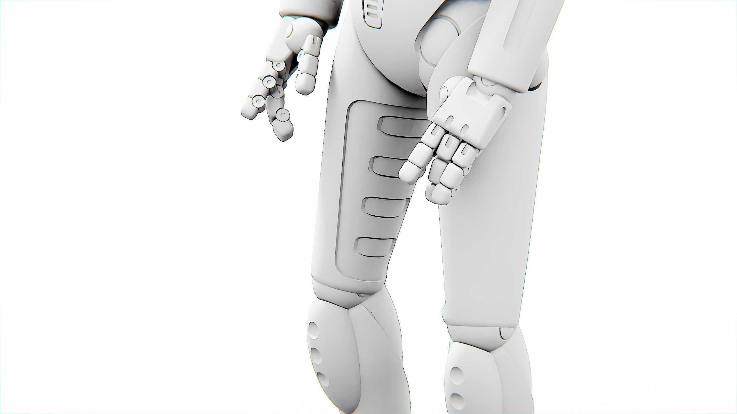 DROID C6-DS V2 Rigged for Unreal Engine - Unity - MIXAMO 3D model_36