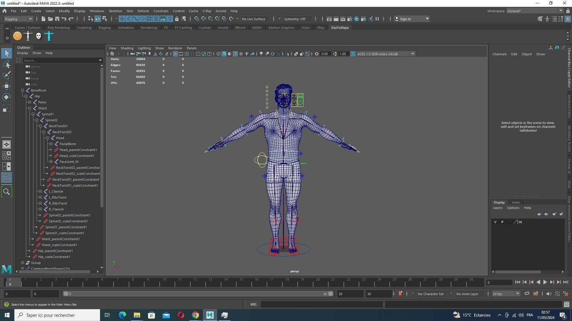 Homelander The Boys - Base Mesh Low-poly 3D model_23
