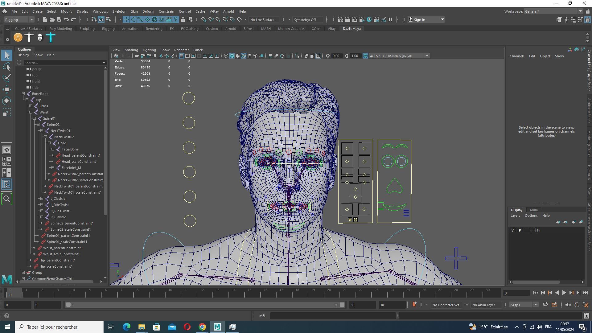 Homelander The Boys - Base Mesh Low-poly 3D model_24