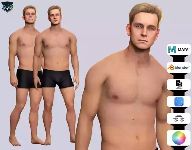 Homelander The Boys - Base Mesh