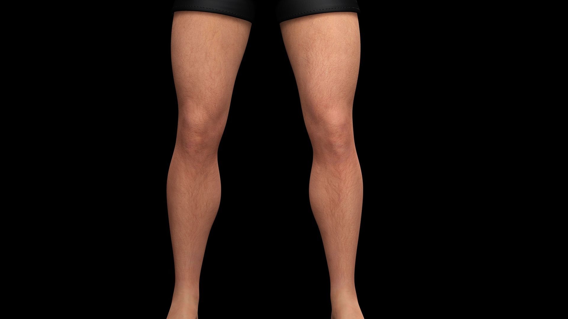 Homelander The Boys - Base Mesh Low-poly 3D model_11