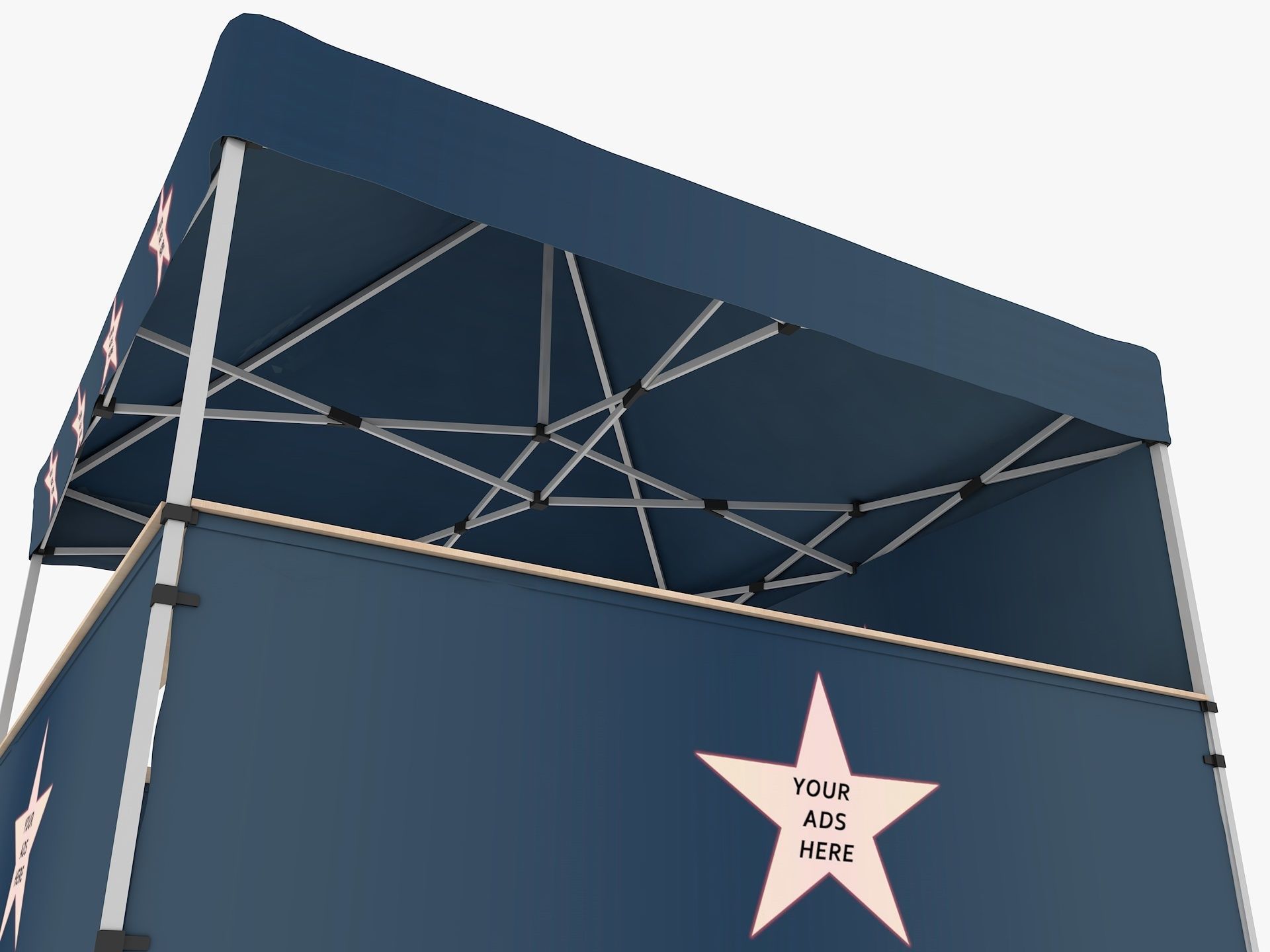 Event Tent 3 4x4 3D model_7