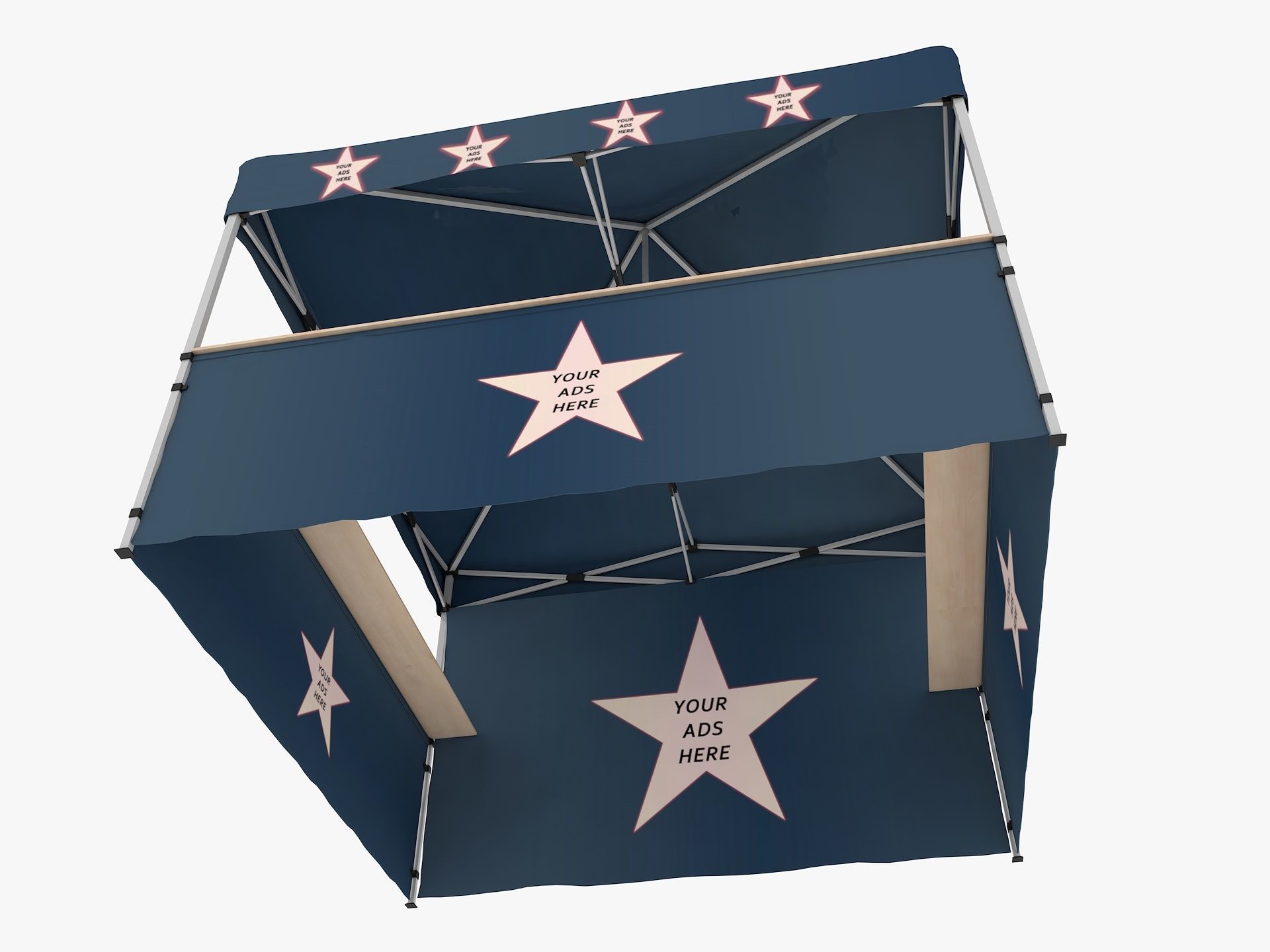 Event Tent 3 4x4 3D model_9