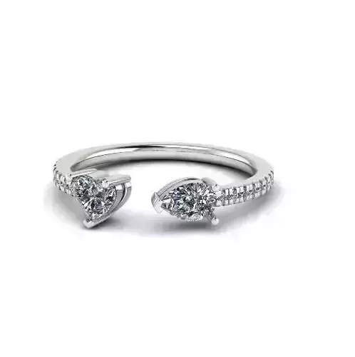 Heart ring Model 5614